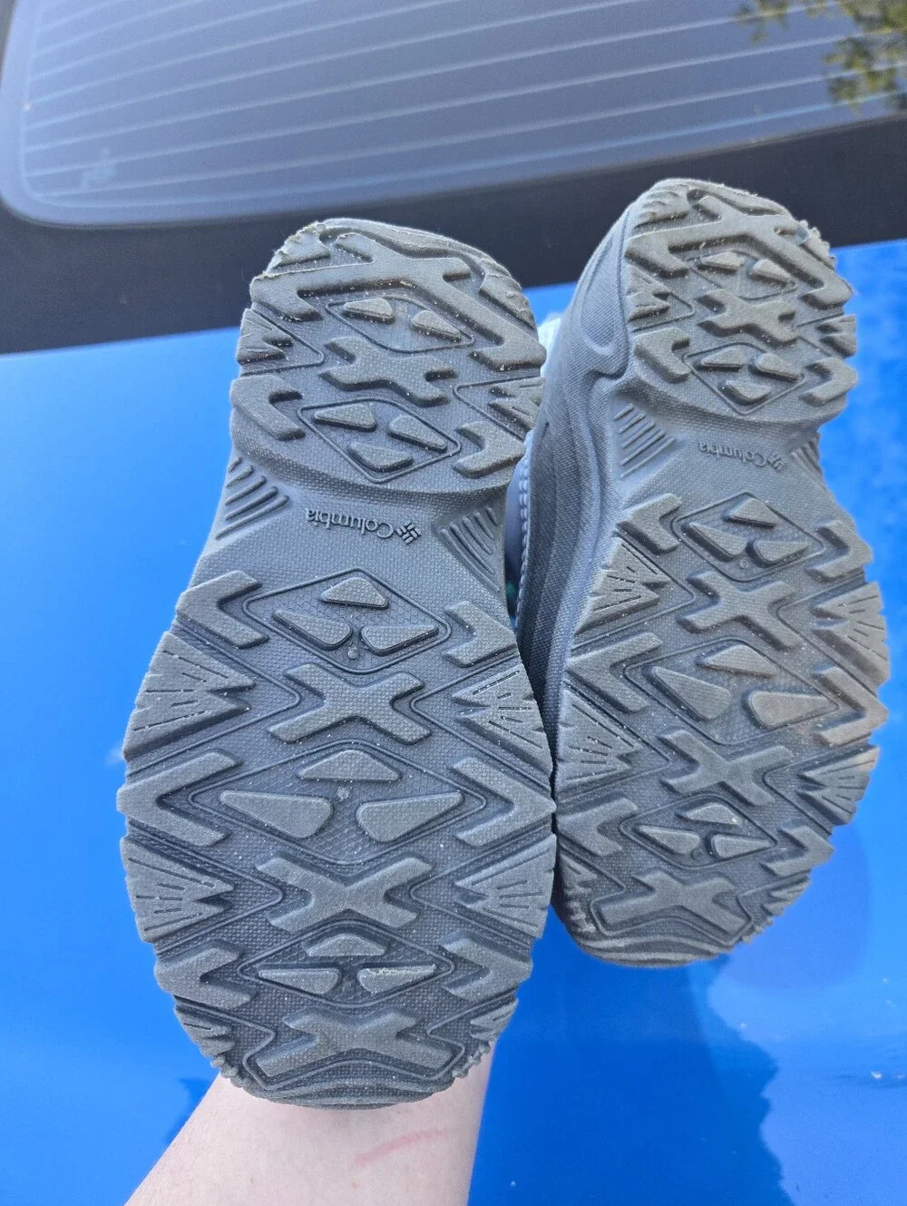 Columbia Kids Winter Snow Boots | Size 2 | 400g Insulated | Gray & Teal